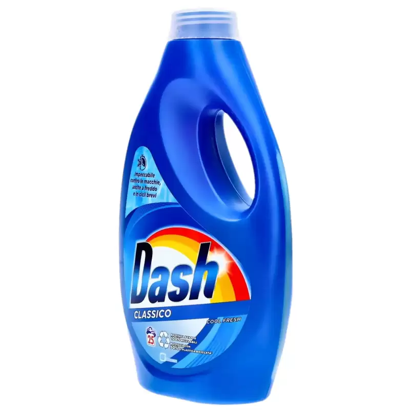 Dash Detergent lichid Automat Clasic 25x2 spalari, 1250 ml Bax 2 buc.